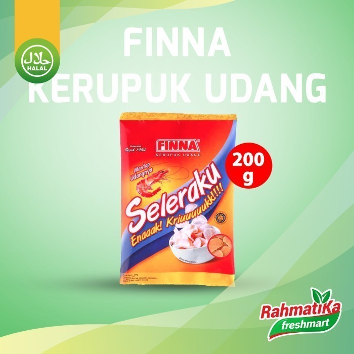 

Finna Kerupuk Rasa Udang 200 gr