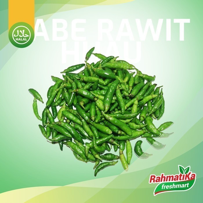 

Cabai Rawit Hijau / Cabe Rawit Hijau 250 gram