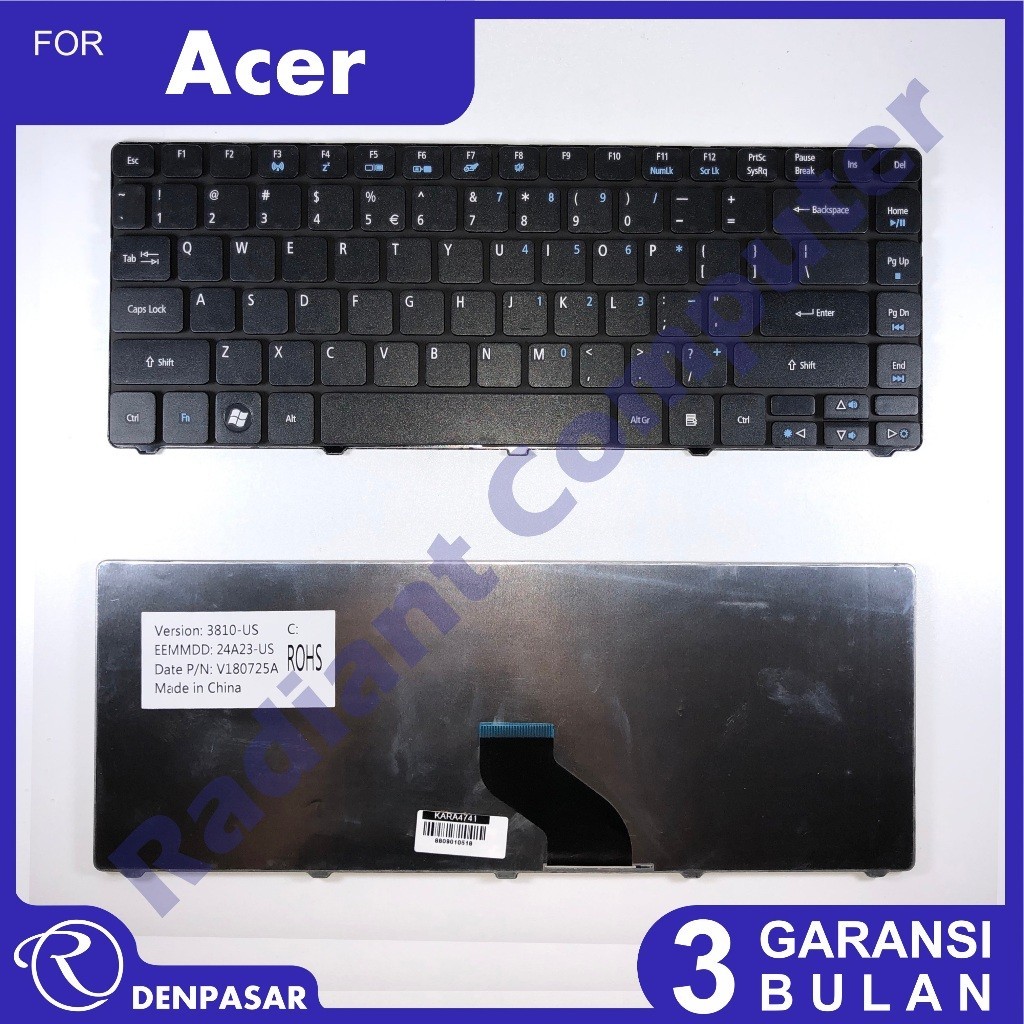 Keyboard Acer Aspire 4352 4739 4743 4743G 4743ZG 4743Z 4749