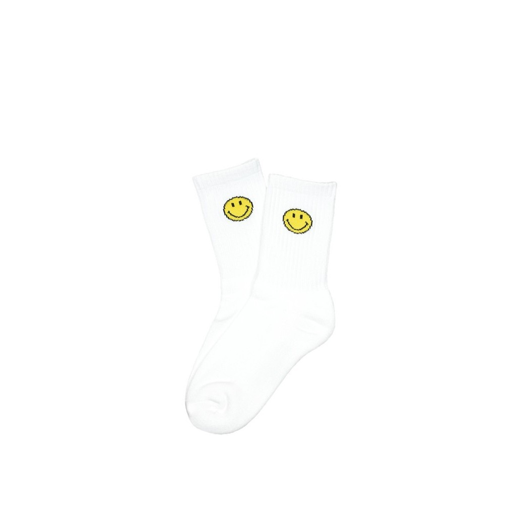 [ADLV] Acmedelavie Smiley Socks White