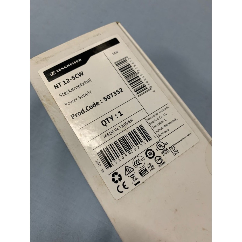 Adaptor Sennheiser Wireless Microphone Nt 12 - 5 Cw - Original -