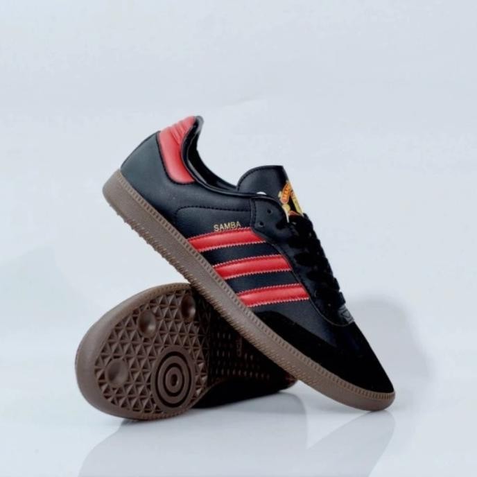 Sepatu Adidas Samba Og Manchester United Black Red Original Bnib  Garismula