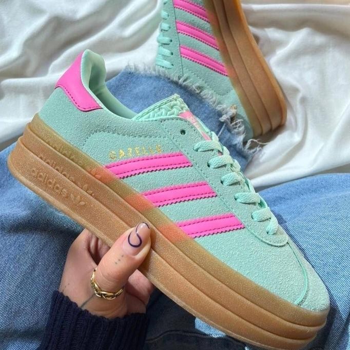 Sale Termurah  Sepatu Sneakers Wanita Adidas Gazelle Bold Tosca Pellikan