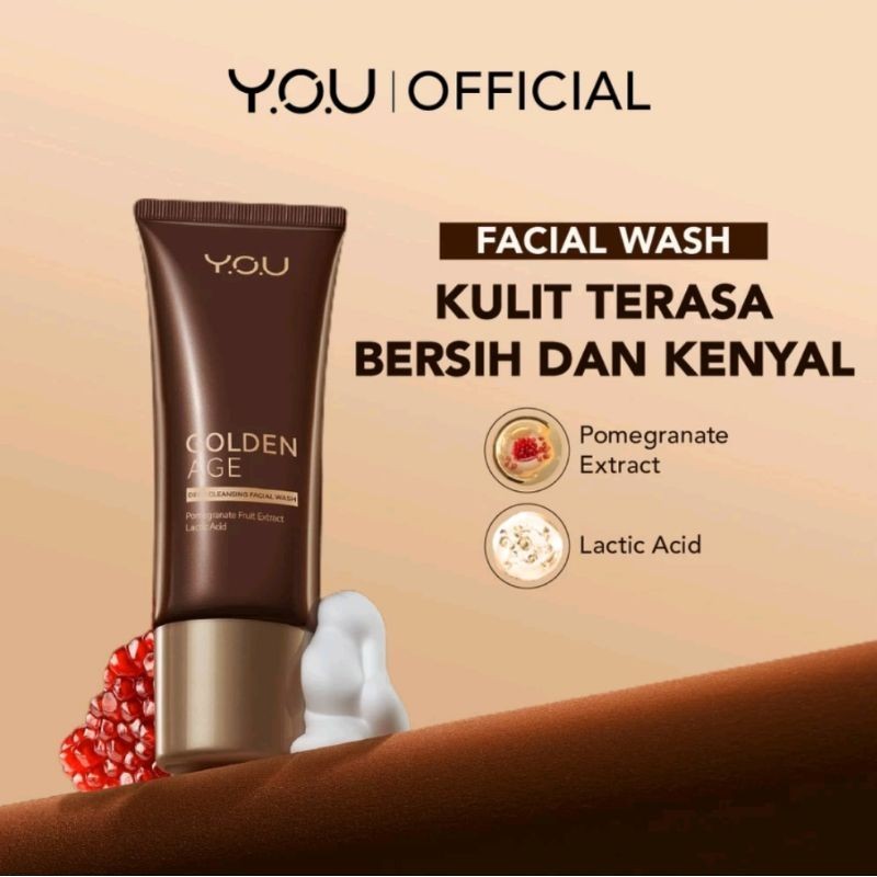 Y.O.U Golden Age Deep Cleansing Facial Wash