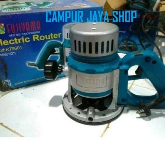 Mesin Router Rt9601 Fujiyama Mesin Profil Kayu Electric Rauter Serut