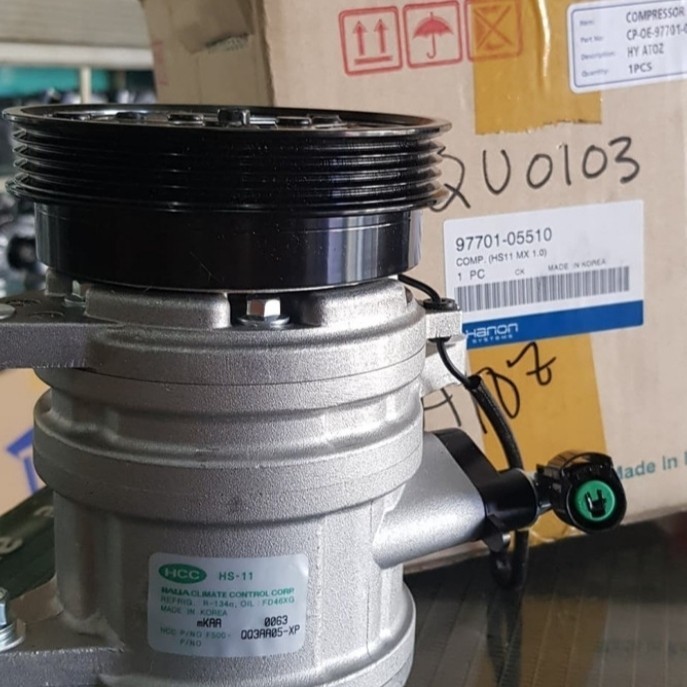 compressor ac kia visto asli