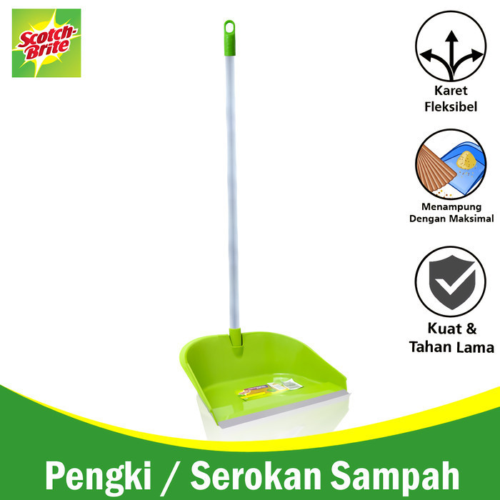 3M Scotch Brite Gki Plastik Id-44 - Tempat Membersihkan Sampah