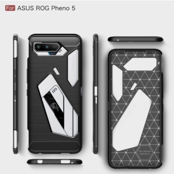 Silicon Fiber Rugged Or Brushed Rog 5 Case Cover Casing