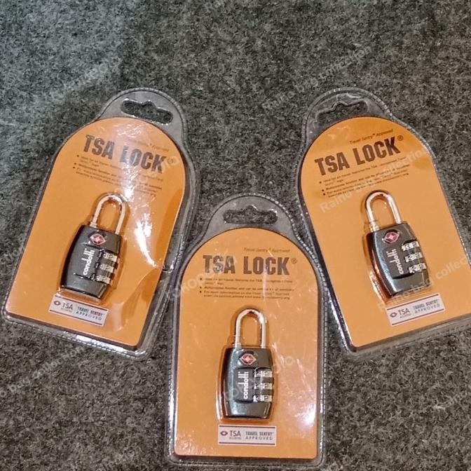 Gembok Koper & Tas Merk Condotti TSA Original Standart Internasional