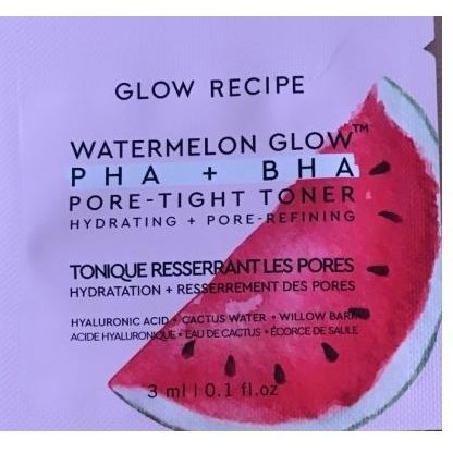 Glow Recipe Sample Watermelon Glow Toner Pineapple Serum Avocado Mask ___maxie
