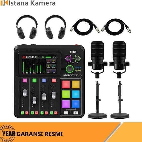Rode Podcast Microphone Package Rodecaster / Procaster /Podmic / Psa1
