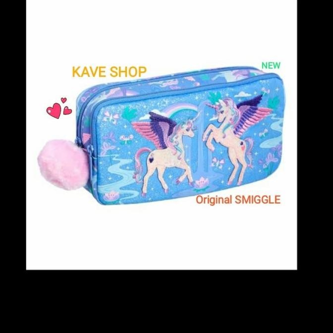 

SMIGGLE Pencil Case Pocket Character Unicorn - Original SMIGGLE - NEW
