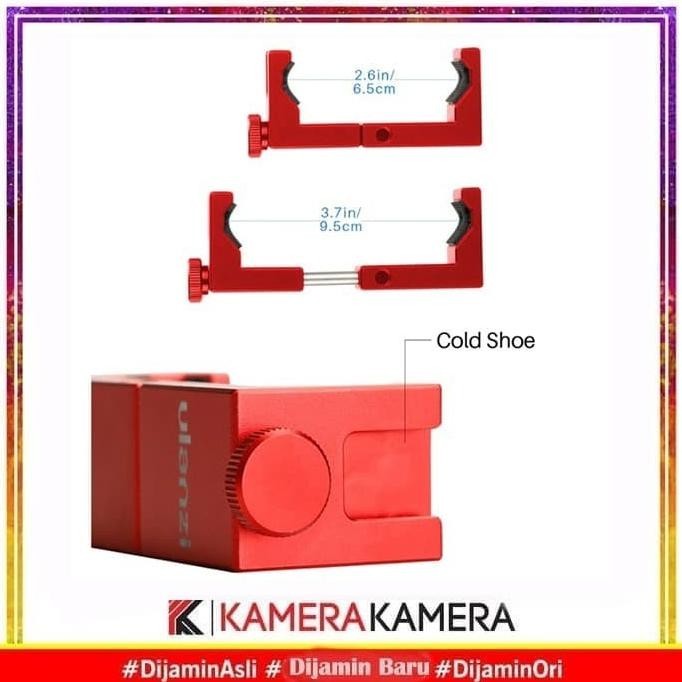 Ulanzi Iron Man 2S St-02S 65Mm To 95Mm Tripod Phone Holder Silver