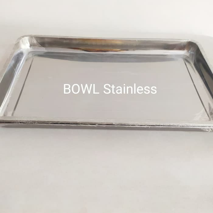 Nampan Stainless 60X40 Cm