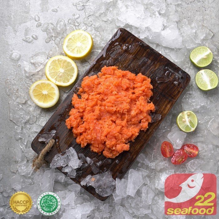 

Ayala - Ikan Salmon / Mince Meat Salmon 100 Gr / Daging Halus / Seafood 22