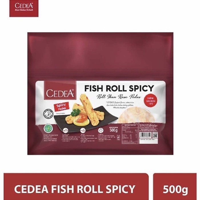

Ayala - Cedea Fish Roll Spicy / Olahan Ikan Gulung Pedas 500Gr Seafood