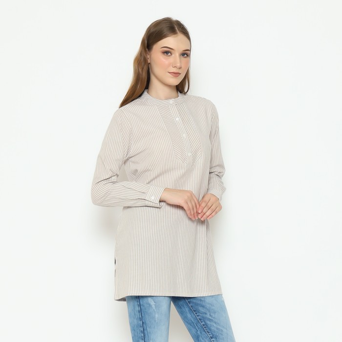 Rodeo - Tunik Wanita - Dilara Tunik - Khaki