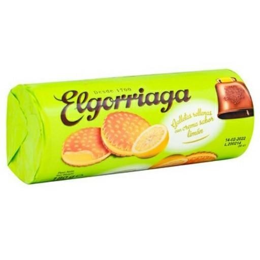 

[180Gr] Elgorriaga Lemon Cream Biscuits - Biskuit Isi Rasa Lemon 032