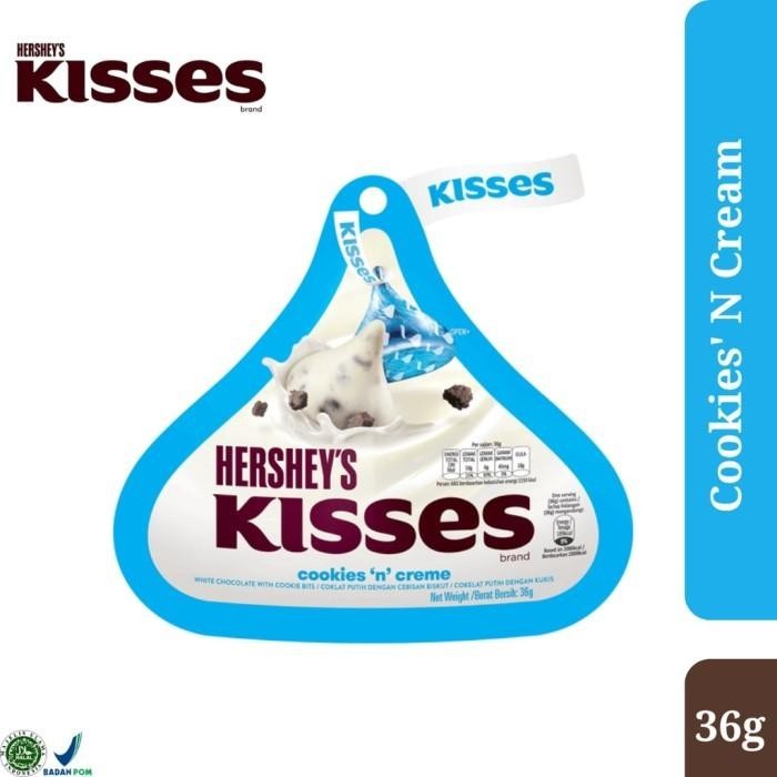 

[Isi 8 Pcs] Hersheys Chocolate 36Gr - Cokelat / Coklat Hershey 022