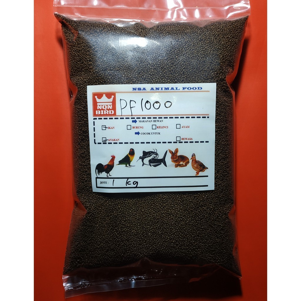 Pelet Pf 1000 Pakan Ikan Anakan 1kg