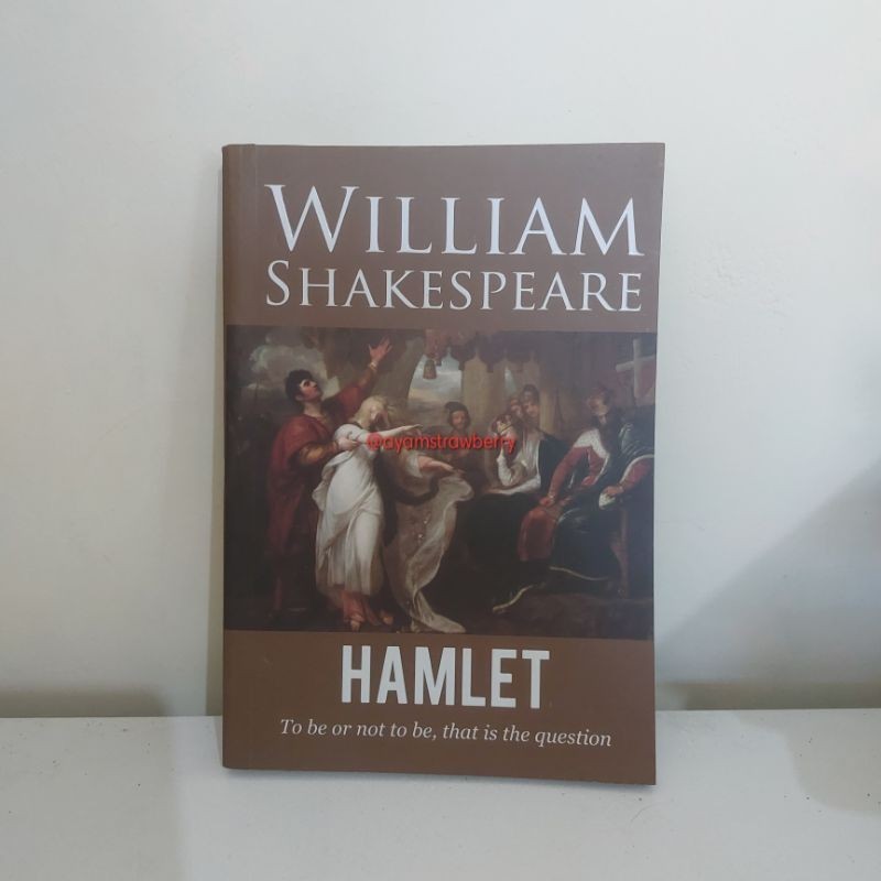 Buku Sastra Klasik Hamlet - William Shakespeare Bahasa Indonesia