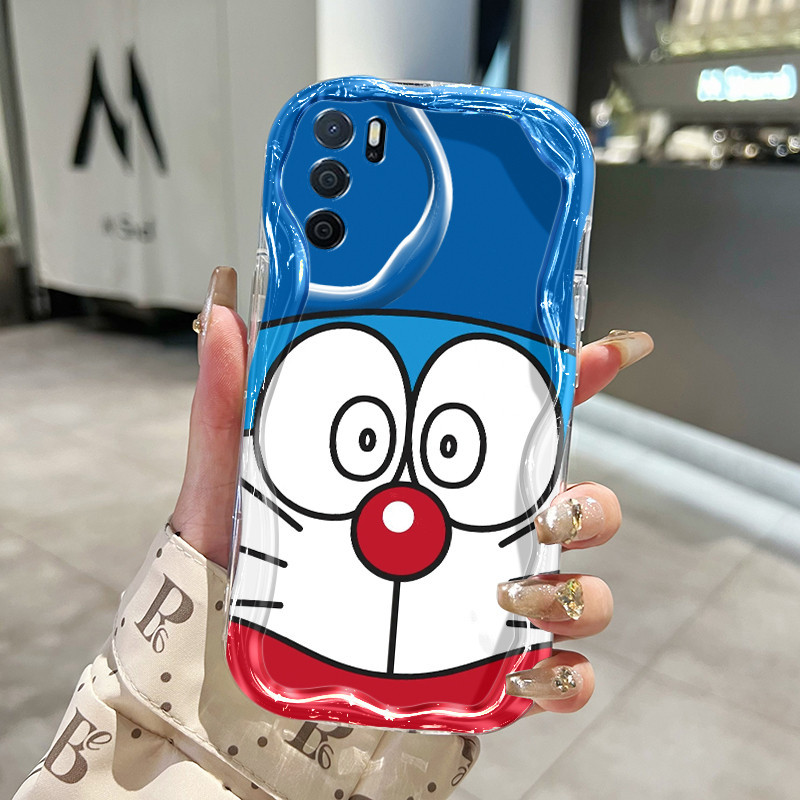 Casing Hp OPPO A16 A16s A54s Case HP pelindung silikon lunak Casing ponsel motif Kesing Doraemon Sof