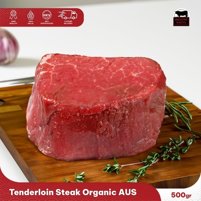 

Ayala - Tenderloin Steak Organic Grassfed Beef Australia 500Gr