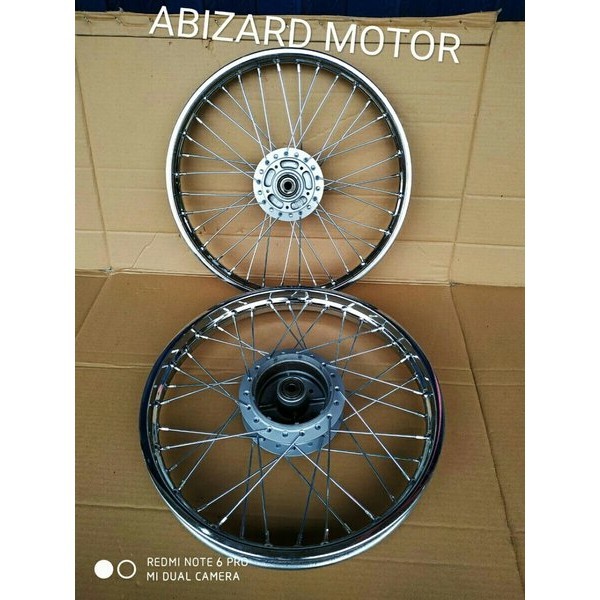 Velg Atau Velek Jari Jari Supra X Lama Baud Disc 5 Standar Original 1Set