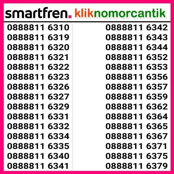 Nomor Cantik Smartfren Kartu Perdana Smartfren.10