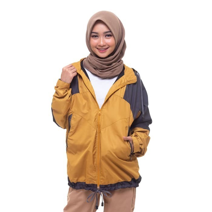 Jaket Hoodie Semi Parka Jaket Outdoor Muah Parasut