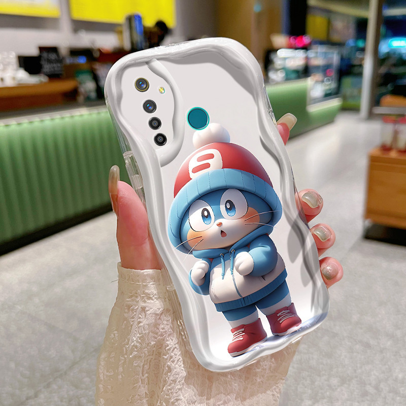 Casing Hp Realme 5 Pro Realme Q Case hp Casing lunak silikon Anti drop Kesing pelindung lembut ponse