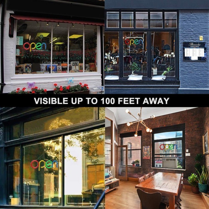 Led Open Sn Neon Ll Decor Lampu Led Neon Flex Untuk Cafe