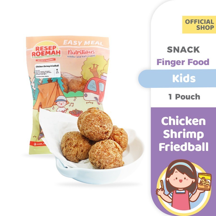 

RR Bagor Ayam Udang / Chicken Shrimp Friedball / Kids