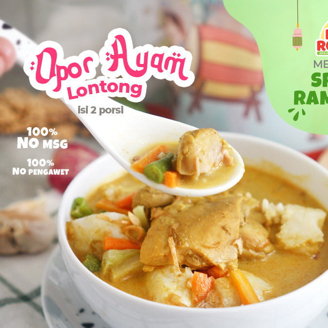 

RR Lodeh Sapi Lontong / Kids / Homemade Frozen Food / No MSG