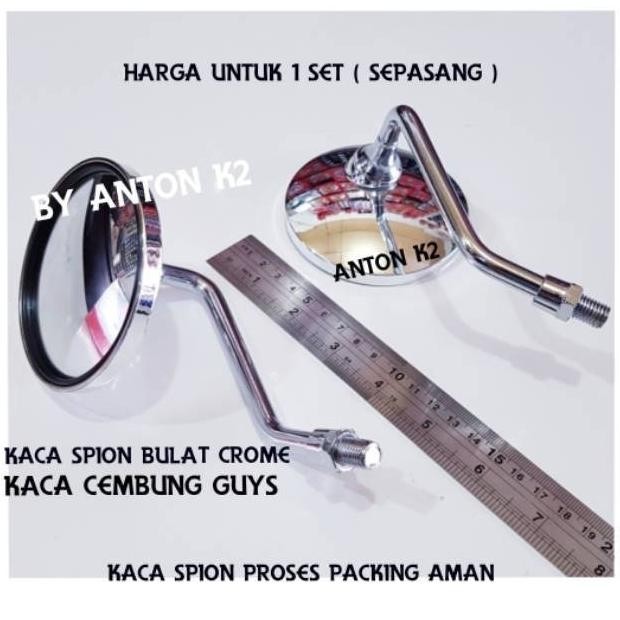 KACA SPION BULAT VARIASI MOTOR VIXION/XABRE/RX KING/BYSON/SCORPIO