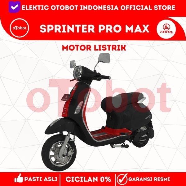 Motor Listrik Vespa Listrik Exotic Sprinter Pro Max Promax Pacific