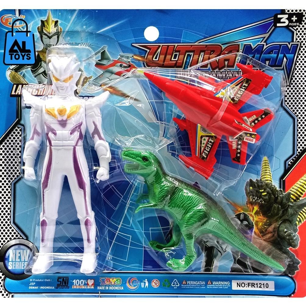 New Arrival Mainan Ultraman Set Isi 4 Pcs Murah Ultraman King / Ultraman Noa / Ultraman Saga / Ultra