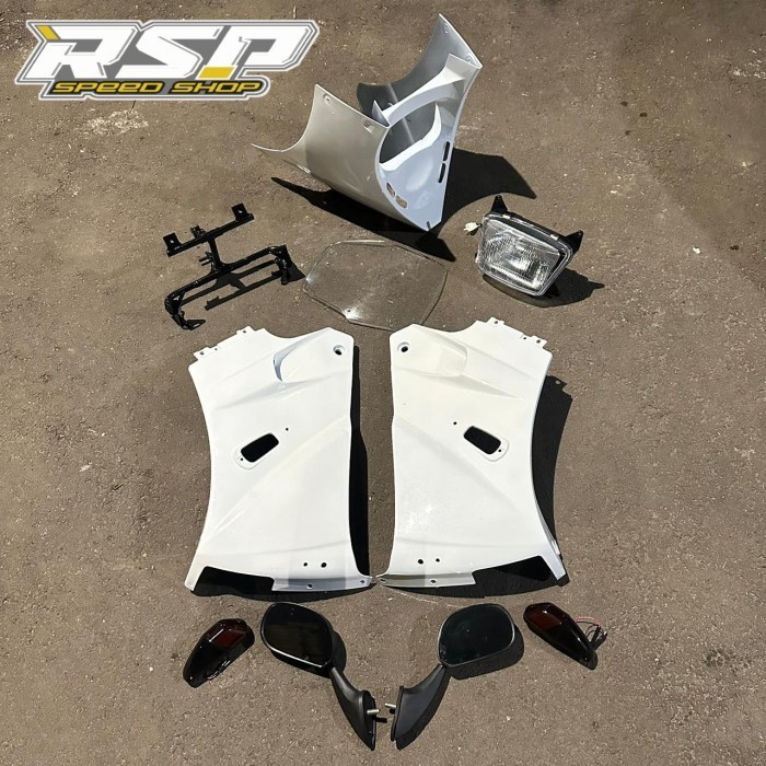 Produk Terbaru Fairing Body Bodi Kotak Ninja R Ssr Kr 150 Bahan Plastik Abs Fullset