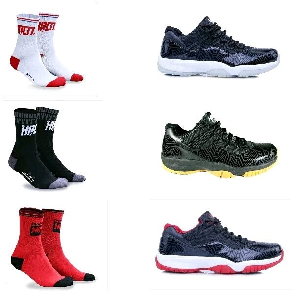 Sepatu Basket HRCN FREE kaos Kaki FREE CHANGE