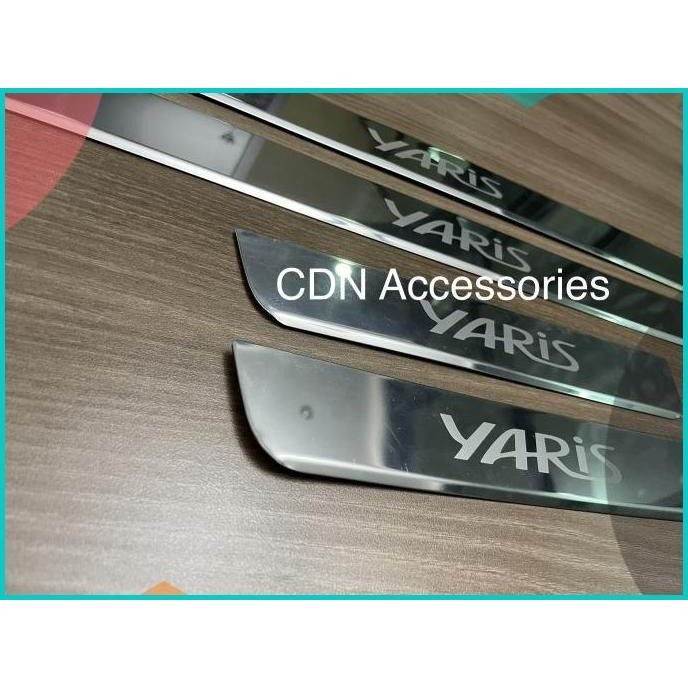 Sill Plate Yaris 2006-2013/Sill Plate Yaris Bakpao/Scuff Plate Yaris 1