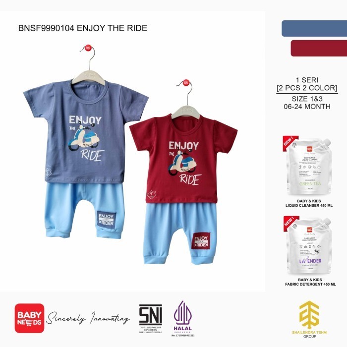 Baju Setelan Anak Branded Baby Needs Boy/Girl