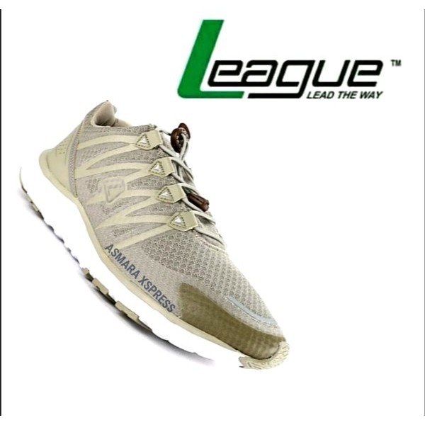 League Original Kumo 1.5 U LA Sepatu Olahraga - Cloudburst Ash Vapor Gold Street