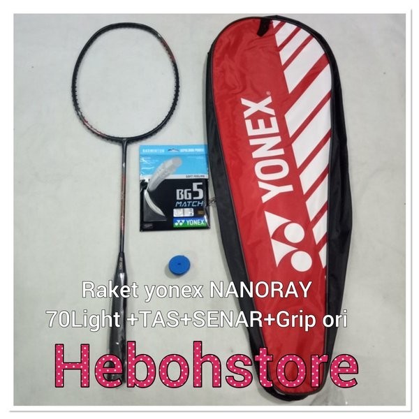 RAKET BADMINTON YONEX NANORAY 68 LIGHT ORIGINAL