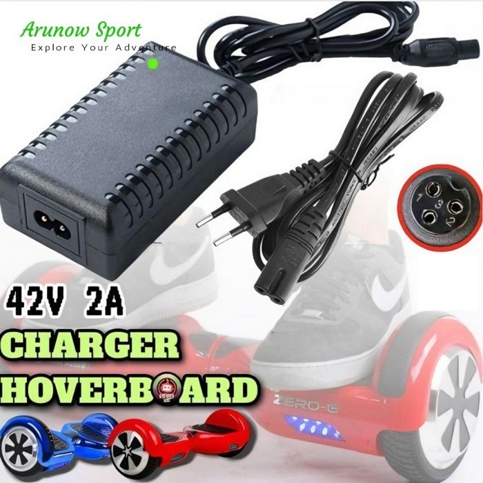 Charger 36V Output 42V 2A Hoverboard Mini Segway A8 F1 6.5 7 8 10 Inch Smart Balance Original