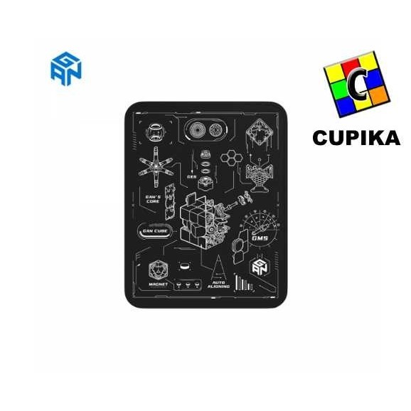 Rubik Mat Gan Cube Mouse Pad Kualitas
