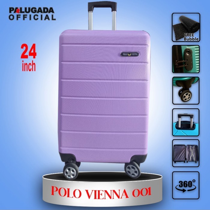 Koper Fiber Polo Vienna 24 Inch 001/ Free Kardus Giriman Cepat