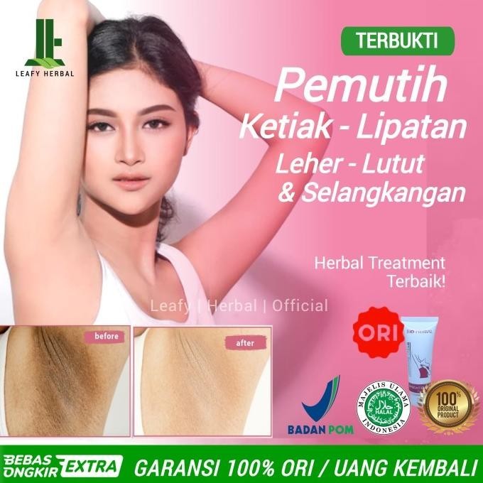 KRIM PEMUTIH KETIAK LEHER SELANGKANGAN BPOM MEMUTIHKAN KULIT HITAM