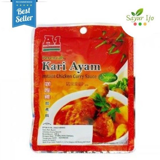 

Bumbu Kari Ayam A1 200 Gram / Pa Chien Curry Sauce Rempah Instant