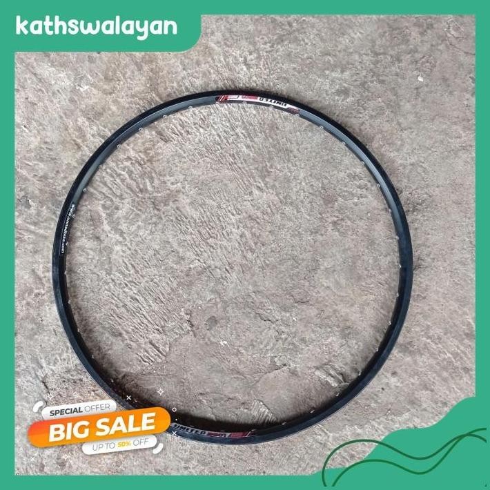 VELG/RIMS SEPEDA 26 MTB UNITED ALLOY DOUBLE WALL MATA IKAN 36H VG-2601 KUALITAS PRODUK TERBAIK