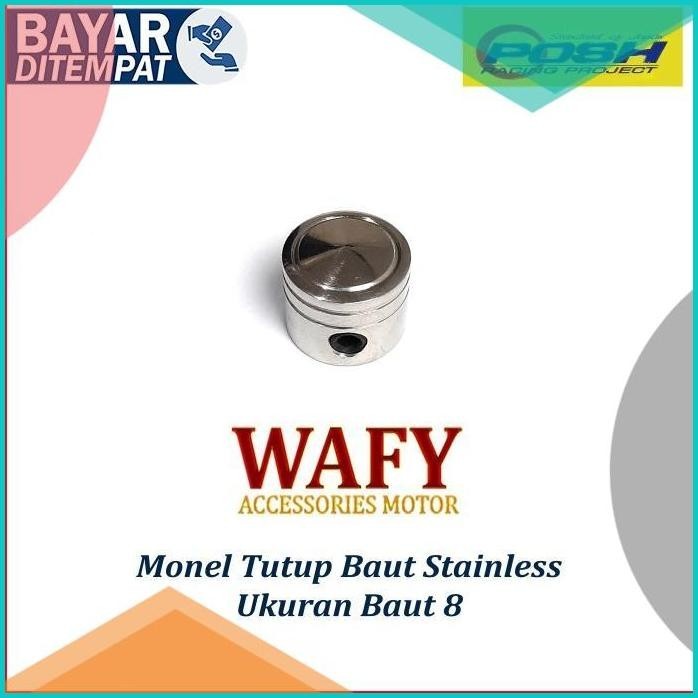 Monel Stainless Tutup Baut Motor Variasi Ukuran Baut 8 - 24 19F3B2024
